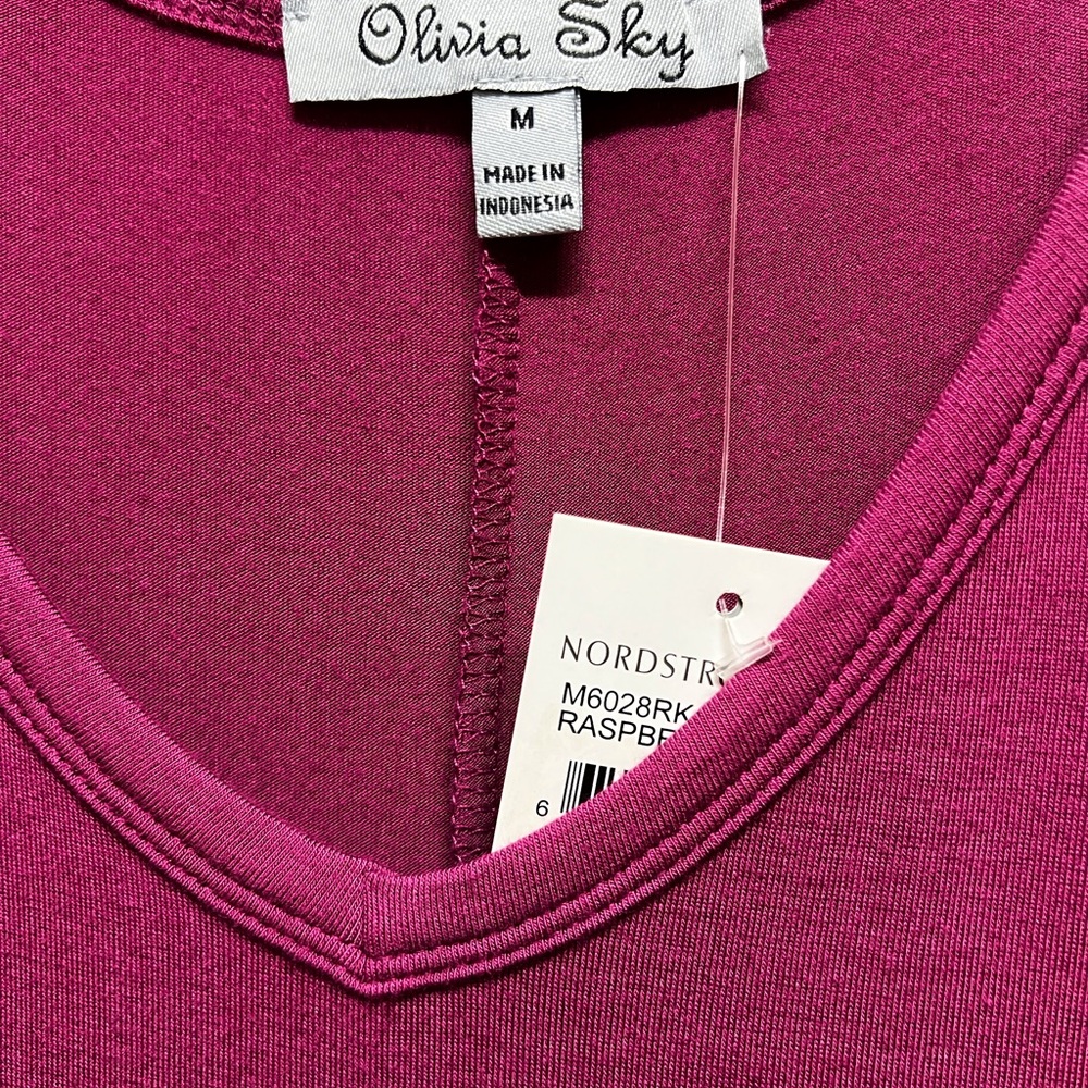 New with Tags Olivia Sky Sleeveless Relaxed Tunic Tank Top Dress - Picture 7 of 14